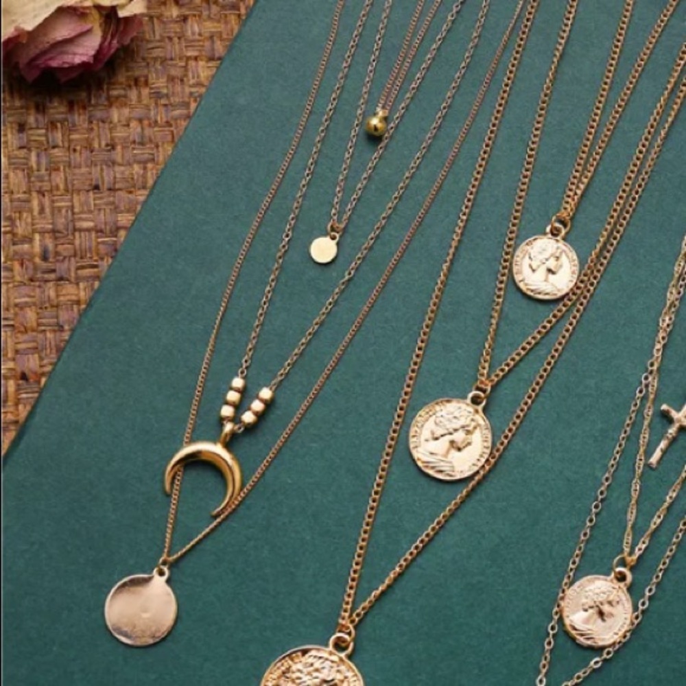 “Child of the Wild” Boho Layered Necklace - Picture 2 of 5